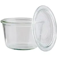 Aps Weck-Gläser mit Deckel, 3er-Set, Bocal de conservation, Transparent