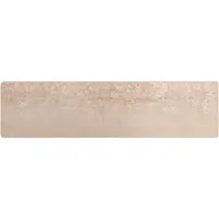 vidaXL Tapis de couloir MARSA Beige 80 x 400 cm Polyester et PVC