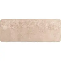 vidaXL Tapis de couloir MARSA Beige 100 x 250 cm Polyester et PVC