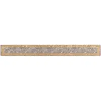vidaXL Tapis de couloir MARSA Gris 50 x 450 cm Polyester et PVC