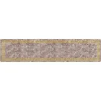 vidaXL Tapis de couloir MARSA Gris 80 x 350 cm Polyester et PVC