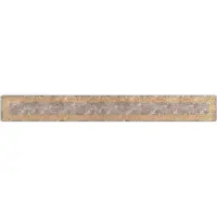 vidaXL Tapis de couloir MARSA Gris 50 x 400 cm Polyester et PVC