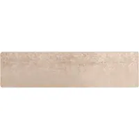 vidaXL Tapis de couloir MARSA Beige 100 x 450 cm Polyester et PVC