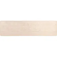 vidaXL Tapis de couloir MARSA Crème 100 x 350 cm Polyester et PVC