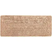 vidaXL Tapis de couloir MARSA Jaune 100 x 200 cm Polyester et PVC