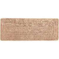 vidaXL Tapis de couloir MARSA Jaune 80 x 200 cm Polyester et PVC