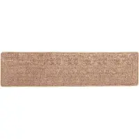 vidaXL Tapis de couloir MARSA Jaune 80 x 300 cm Polyester et PVC