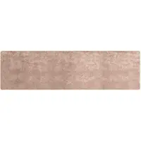 vidaXL Tapis de couloir MARSA Sable 100 x 400 cm Polyester et PVC