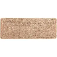 vidaXL Tapis de couloir MARSA Jaune 100 x 250 cm Polyester et PVC