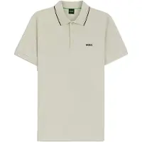 BOSS Goc Birdie Paule Short Sleeve Polo Beige S Homme