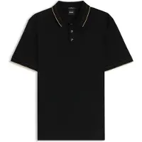 BOSS Polo Slim en coton mercerisé
