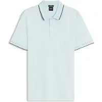 BOSS Polo Slim en coton mercerisé