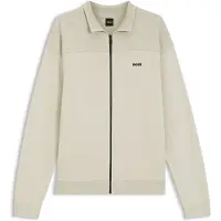 BOSS Cardigan zippé à motif graphique travaillé