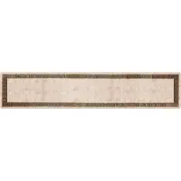vidaXL Tapis de couloir MARSA Noir 80 x 400 cm Polyester et PVC