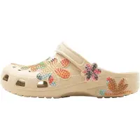 Crocs Classic Summer Beaded Clogs Beige EU 41-42