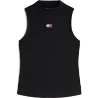 Tommy Hilfiger Haut 'Tommy Badge Slim Tank' noir