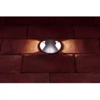 Lyora Éclairage des allées Laken Acier inoxydable - 2 faces - LED