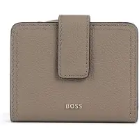 BOSS Portefeuille en cuir avec logo