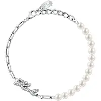 Karl Lagerfeld - KLAYR08 - Bracelet - Femmes - PEARL - 17+3 cm
