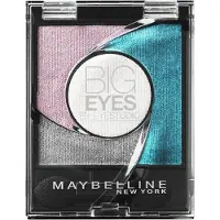 Maybelline Gemey EyeStudio Big Luminous - Palette fards à paupières 03 Turquoise avec base illuminatrice