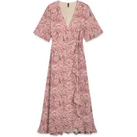 Vero Moda Robe 'VMZille' crème / rose ancienne