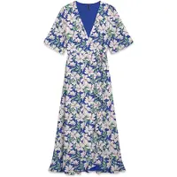 Vero Moda Robe 'VMZille' bleu / vert / rose pastel / blanc