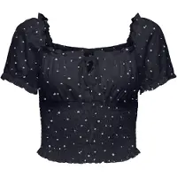 ONLY Chemisier 'ONLHillary' noir / blanc