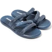 Brasileras Claquettes / Tongs 'Sira' bleu foncé