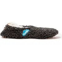 Nuvola . Chaussons Homme Femme Antidérapants chaudes rembourrées confortables noir foncé 44/45 EU -UNP