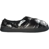 Nuvola Nuvola. Pantoufle 'Classic Metallic' noir