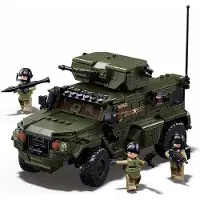 Sluban Model Bricks M38-B1179 Typhoon VDVS véhicule blindé de combat à l'échelle 1:35