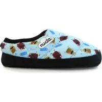 Nuvola Nuvola. Pantoufle 'Mostro' bleu clair