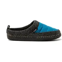 Nuvola. . Chaussons Homme Femme Antidérapants chaudes rembourrées confortables bleu de pétrole 36 EU -UNZOW