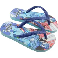 Brasileras Tongs Garçon Fille Antidérapantes confortables chaussures de plage/piscine/urbaines bleu 33/34 EU -UBP21IRN