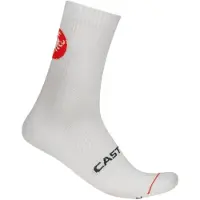 Castelli Chaussettes Entrata 12 Blanc, Taille 2XL