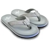 Brasileras Tongs Garçon Fille Antidérapantes confortables chaussures de plage/piscine/urbaines gris 34 EU -UBPFF