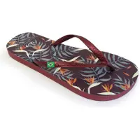 Brasileras Tongs Femme Antidérapantes confortables chaussures de plage/piscine/urbaines rouge 34/35 EU -UBCLAPRW19