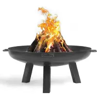 TRIZERATOP Bassin de feu "POLO" 80 cm Foyer, corbeille à feu