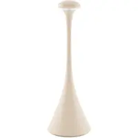 Sigor LED Lampe de table à accu "Nudrop" 2,2W 820 (blanc chaud) + 827 (ton chaud-extra) beige dune mat à intensité variable