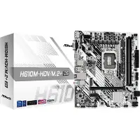 Asrock H610M-HDV/M.2+ D5 Intel H610 LGA 1700 micro ATX