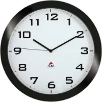 Alba HORISSIMO N Horloge murale "HORISSIMO", mouvement à quartz, noir