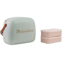 Polarbox Urban Retro Cooler Bag Matcha Gold 6 L