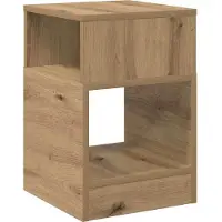 vidaXL Table d'appoint 2 pcs Gris Sonoma 30,5 x 30 x 45 cm