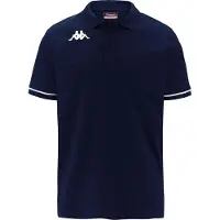 Kappa Barli Short Sleeve Polo Bleu L Homme