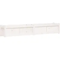 vidaXL Jardinières 2 pcs bois de pin imprégné