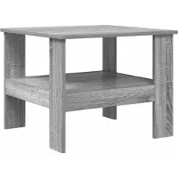 vidaXL Table basse blanche 90 x 50 x 45 cm Bois composite