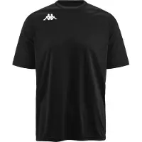 Kappa T-shirt à manches courtes Dovo, couleur noire, taille S, pour homme, couleur noire, taille S