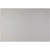 vidaXL Tapis de sol LUGO, couleur crème, 280 x 200 cm, polyester