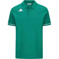 Kappa Barli Short Sleeve Polo Vert 3XL Homme