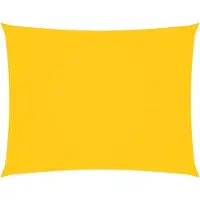 vidaXL Voile de parasol tissu oxford rectangulaire 3x6 m jaune